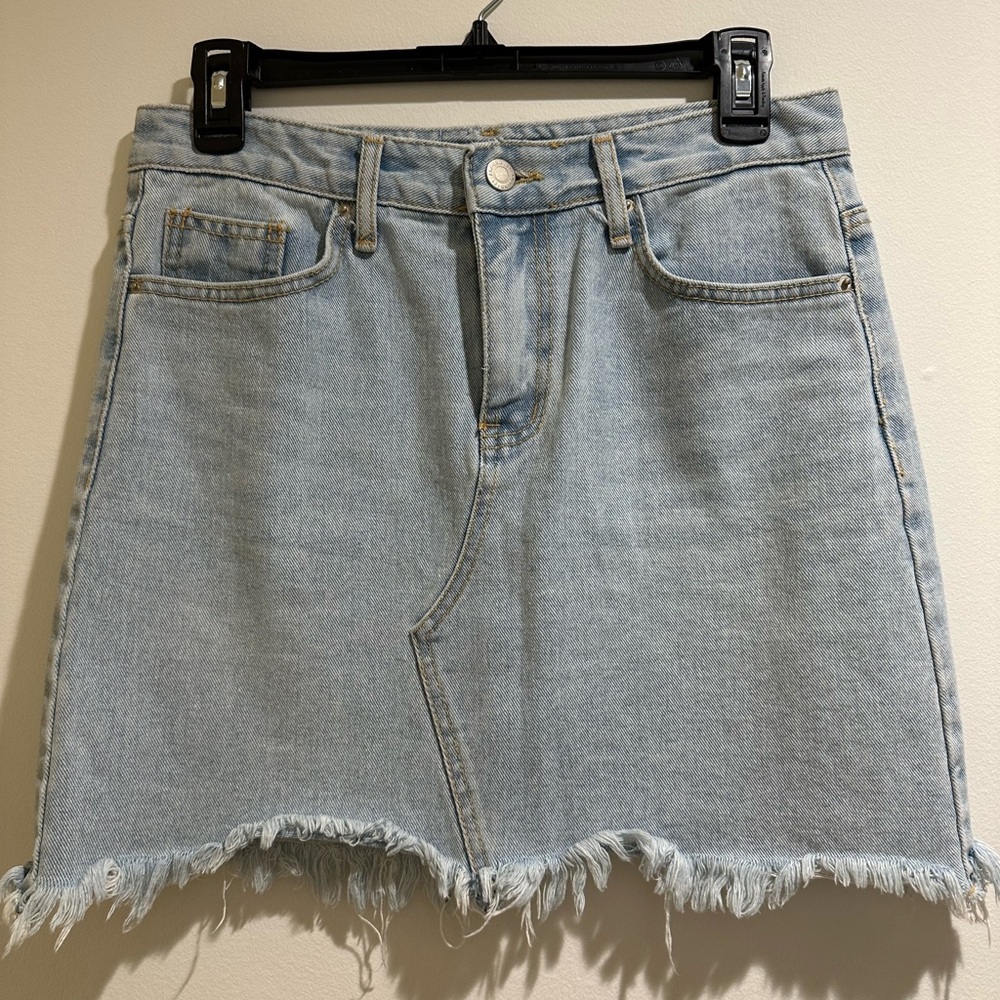 Around 101 Light Denim Skirt - Women’s M (Made in Korea)